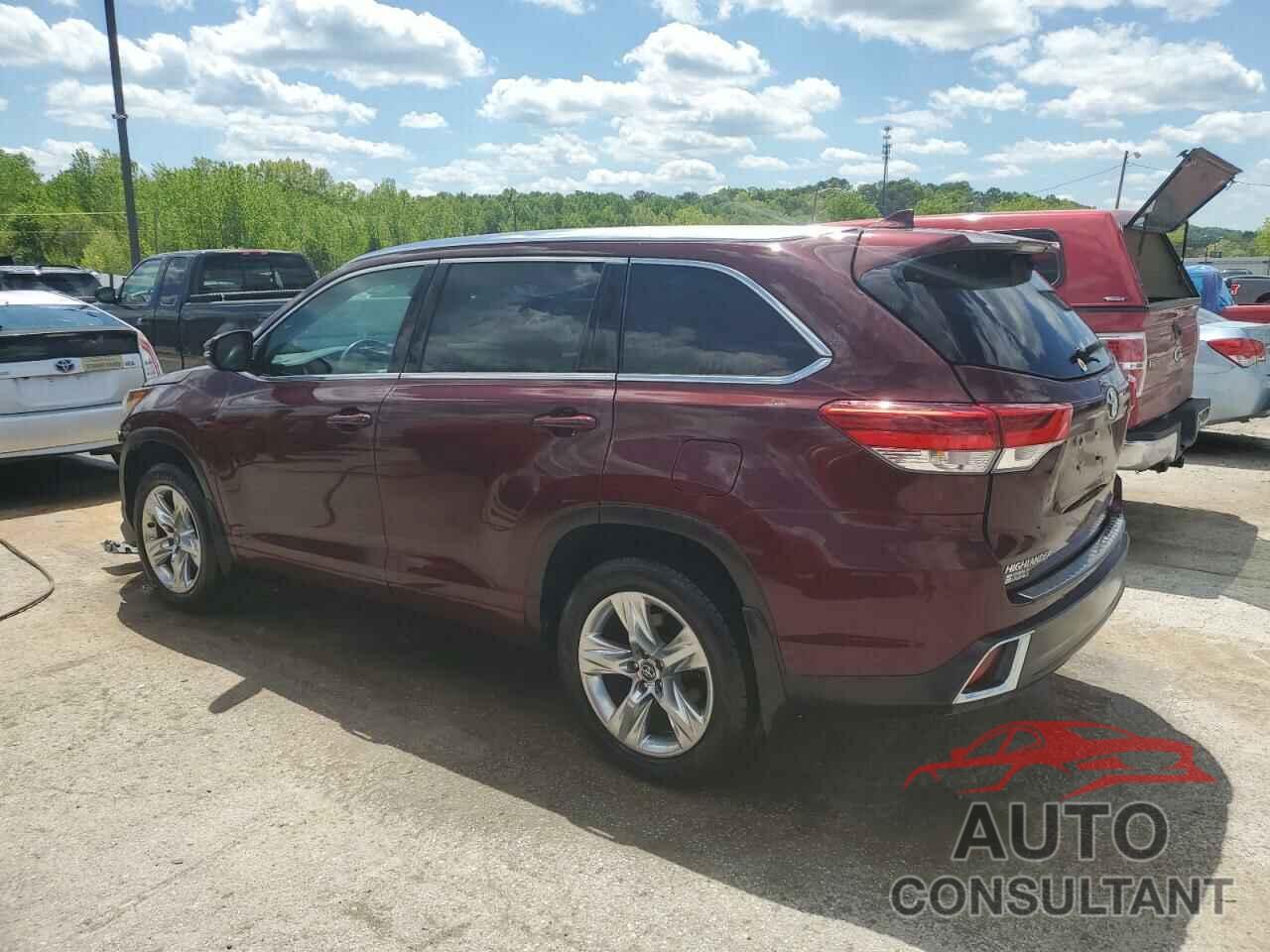 TOYOTA HIGHLANDER 2019 - 5TDDZRFH9KS727727