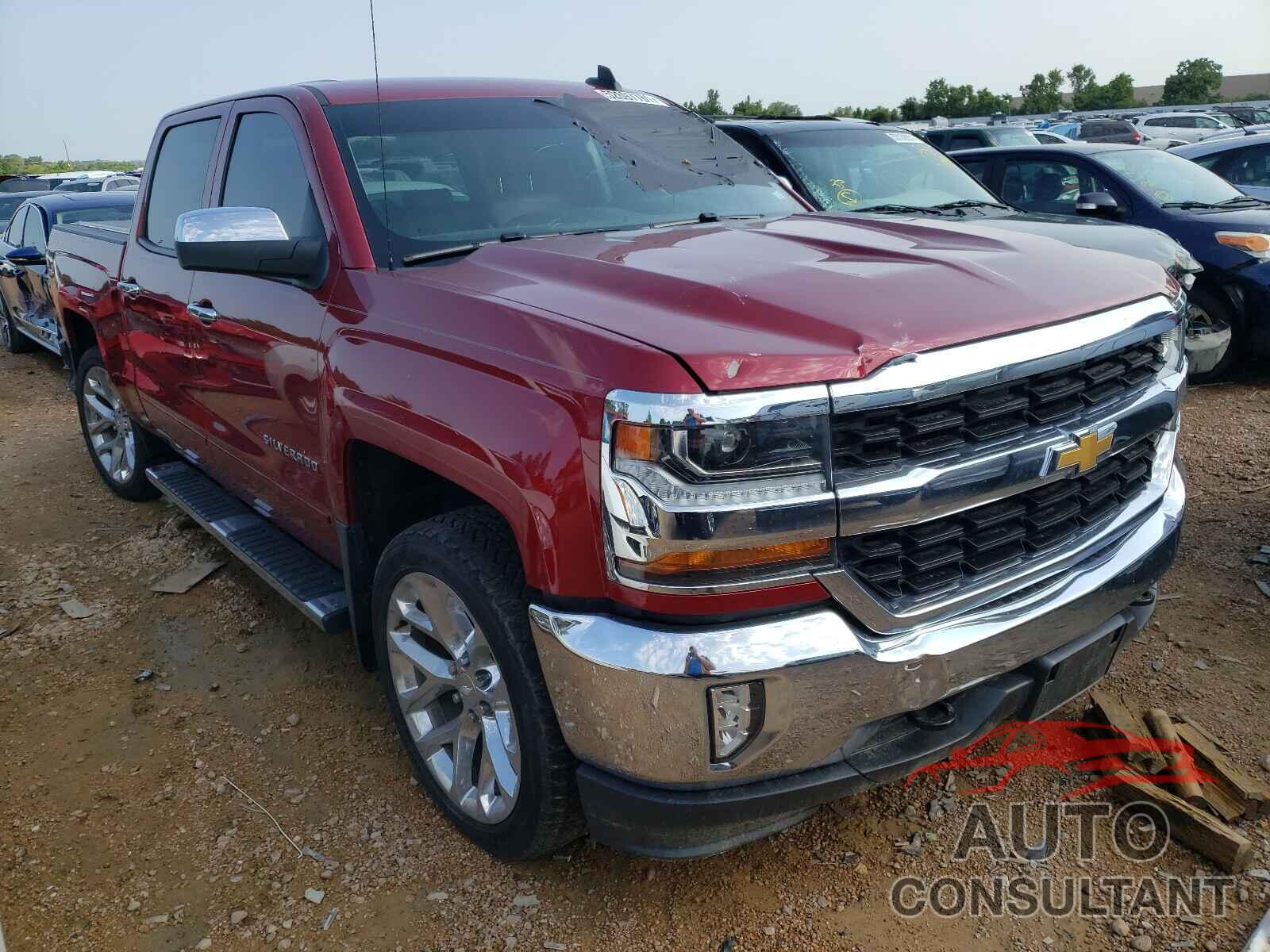 CHEVROLET SILVERADO 2018 - 3GCUKREC7JG189455