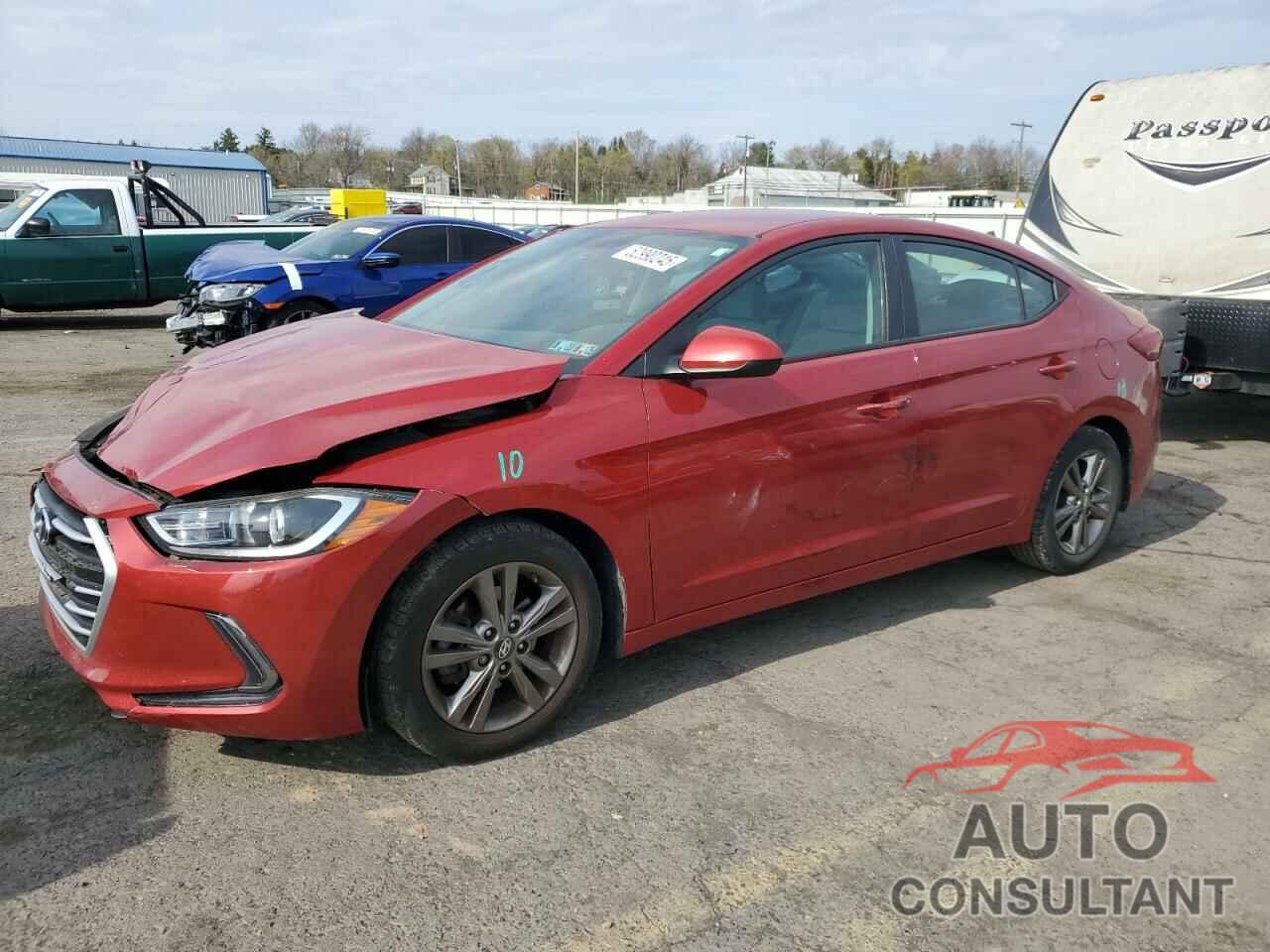 HYUNDAI ELANTRA 2017 - 5NPD84LFXHH064840