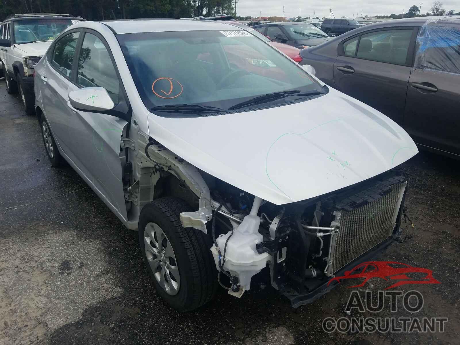 HYUNDAI ACCENT 2017 - KMHCT4AEXHU202365