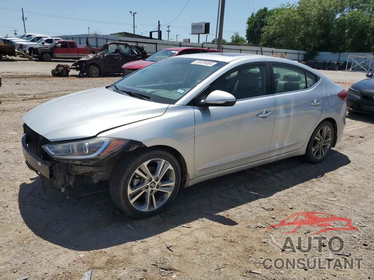 HYUNDAI ELANTRA 2017 - KMHD84LF7HU338013