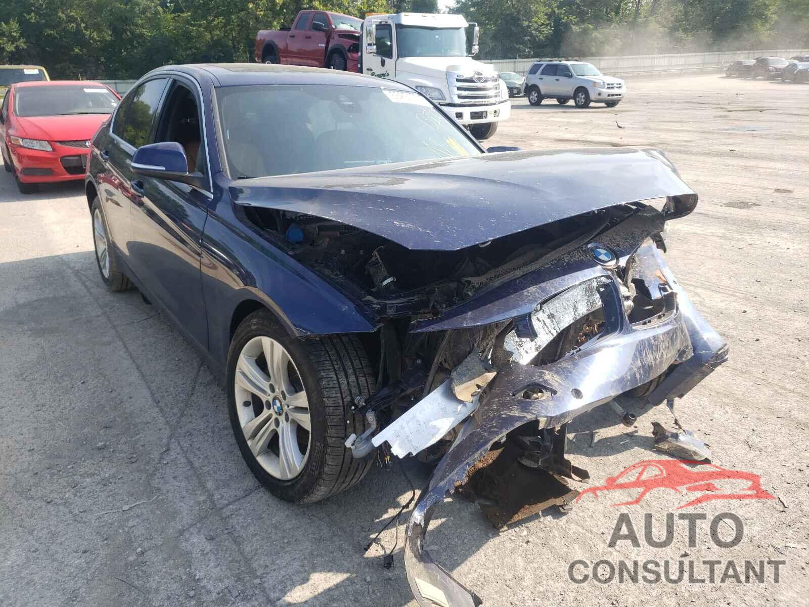 BMW 3 SERIES 2017 - WBA8D9G36HNU65552