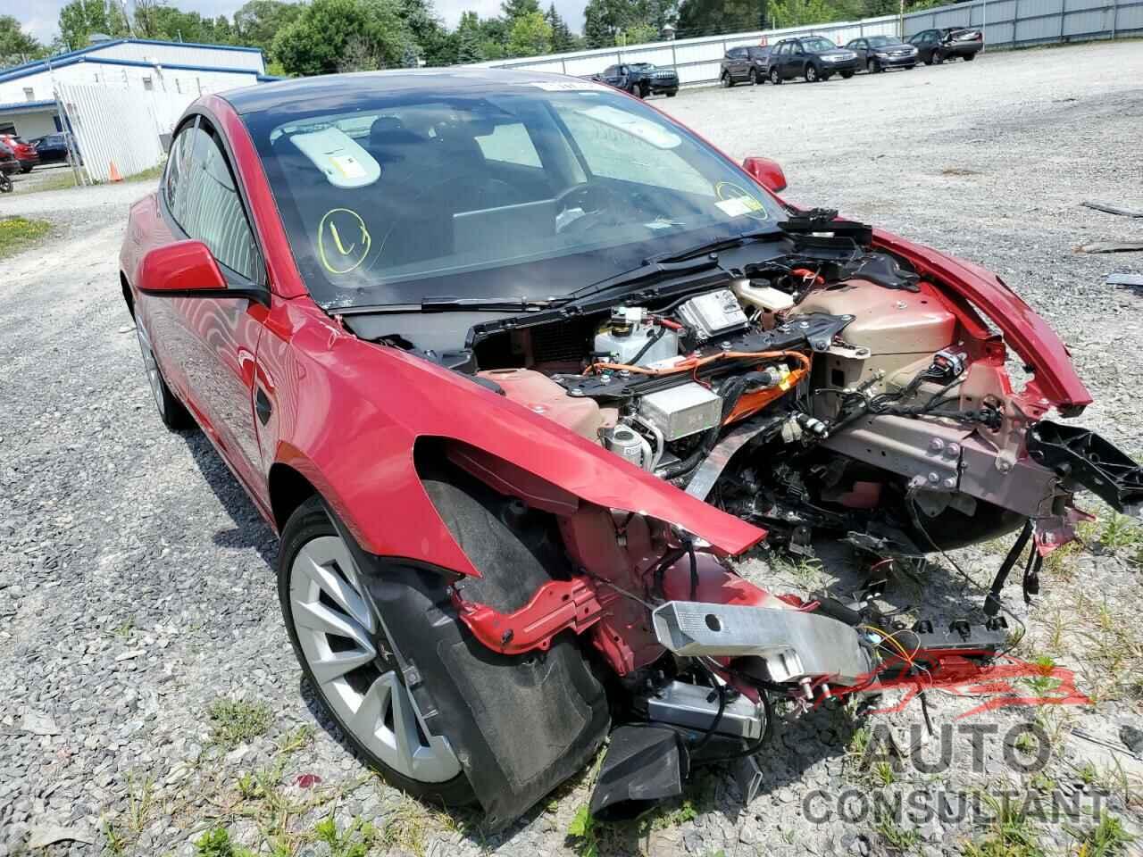 TESLA MODEL 3 2022 - 5YJ3E1EB4NF187007