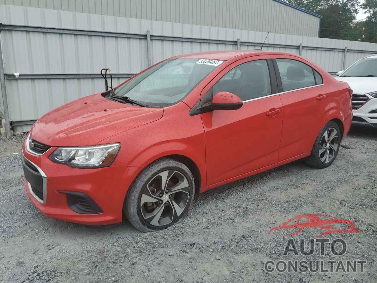 CHEVROLET SONIC 2018 - 1G1JF5SB4J4108235