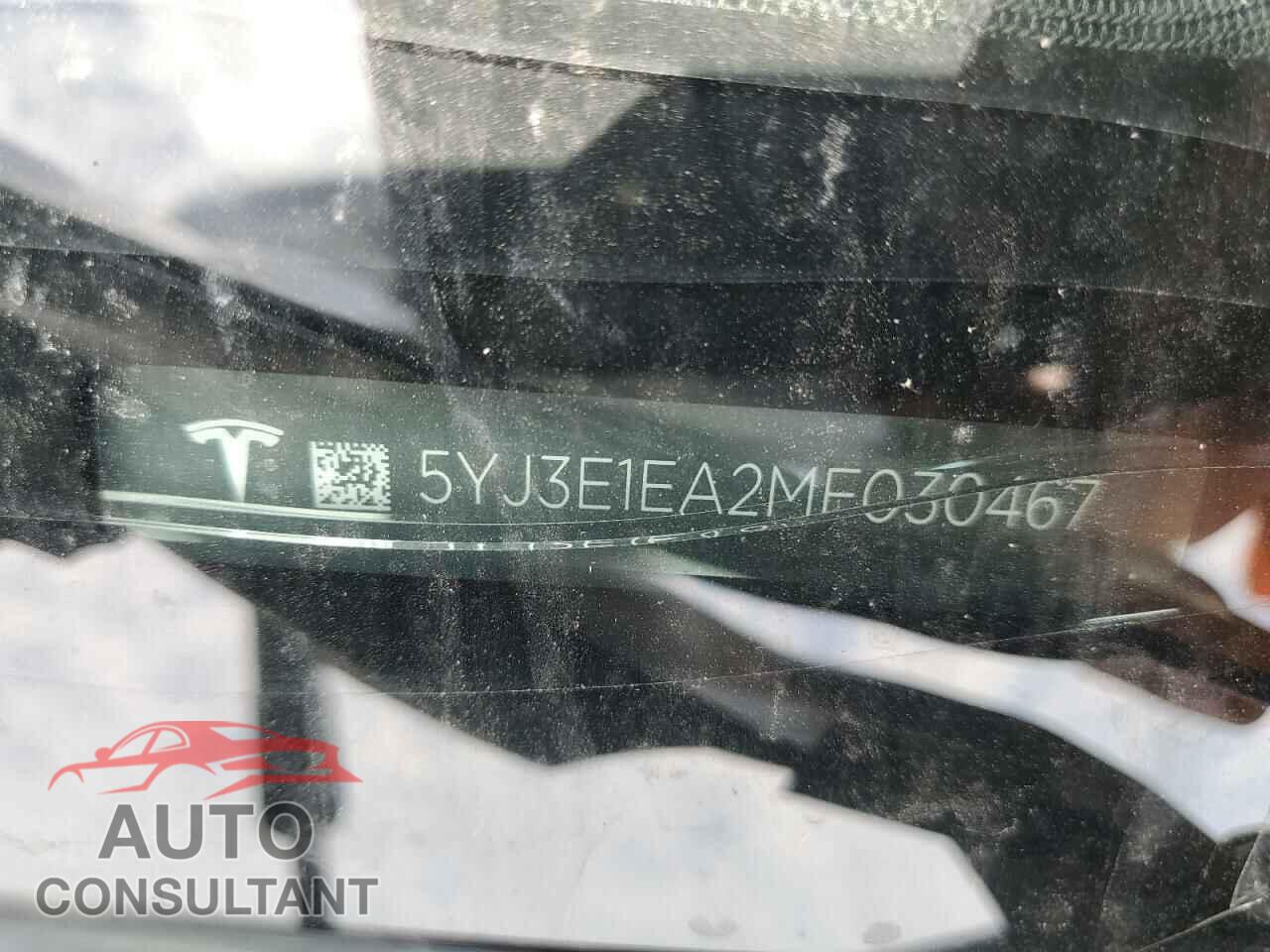 TESLA MODEL 3 2021 - 5YJ3E1EA2MF030467