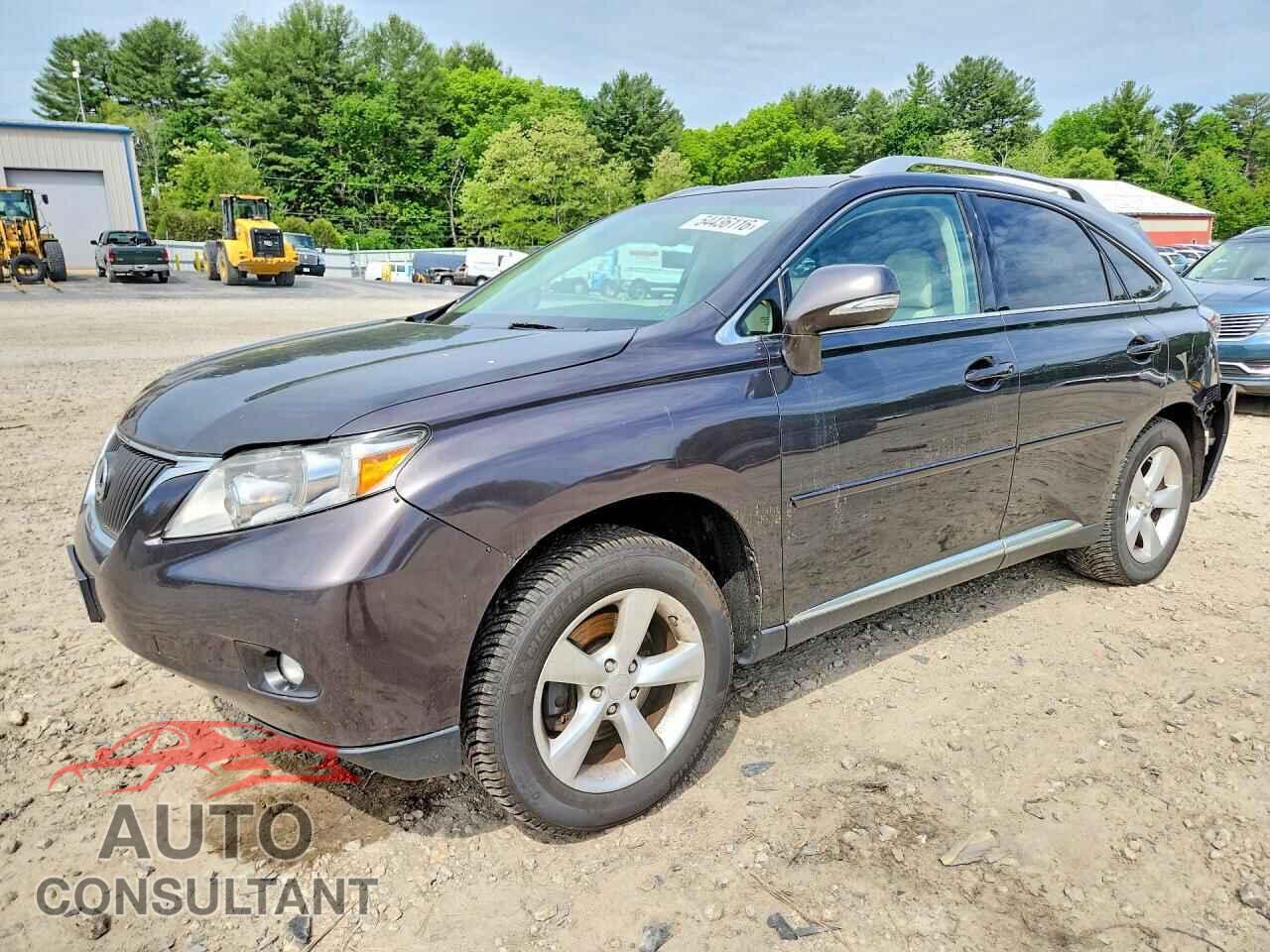 LEXUS RX350 2010 - 2T2BK1BA0AC046297