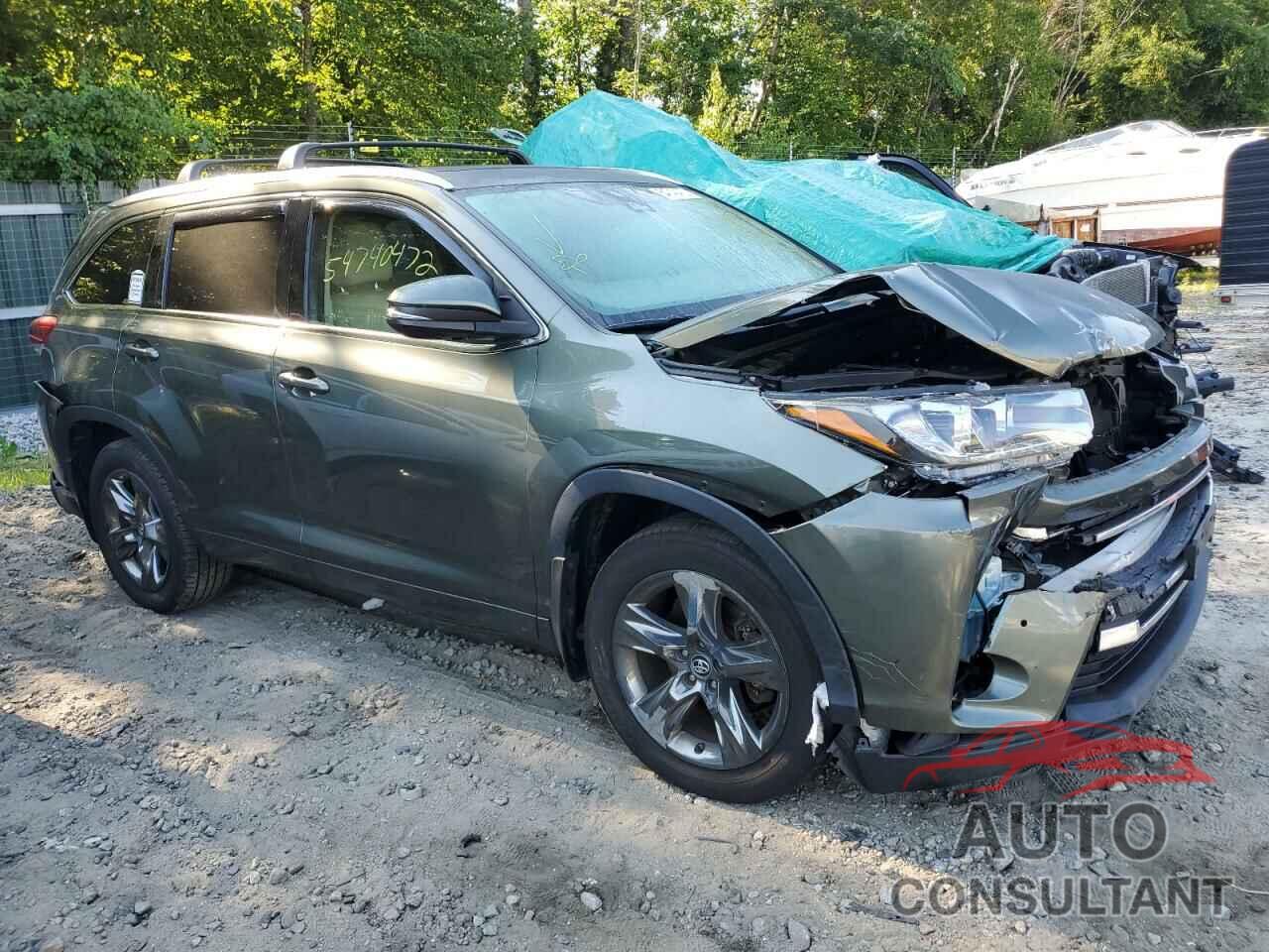 TOYOTA HIGHLANDER 2017 - 5TDDZRFH6HS436577