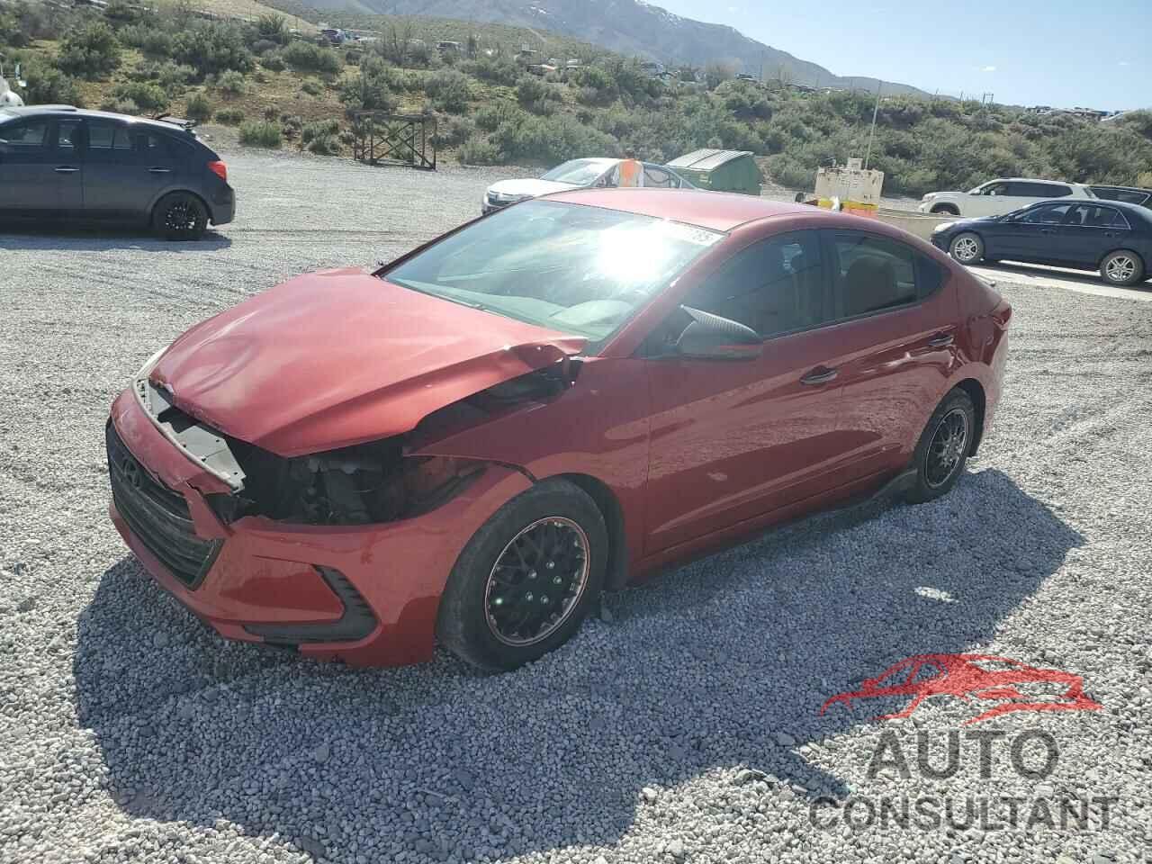 HYUNDAI ELANTRA 2017 - KMHD74LF5HU408157
