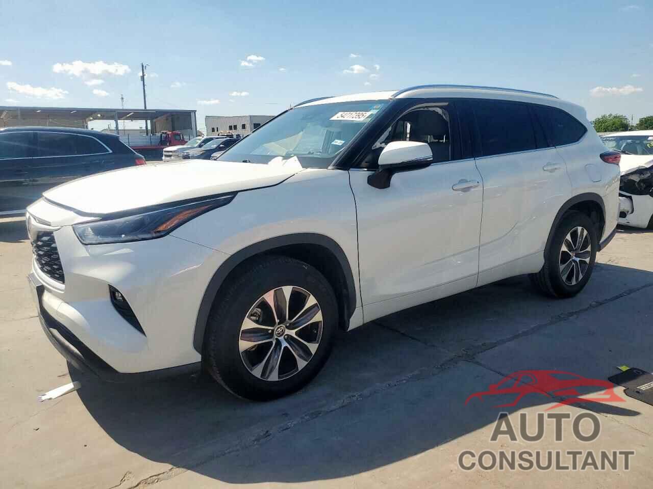 TOYOTA HIGHLANDER 2021 - 5TDGZRAH3MS531127