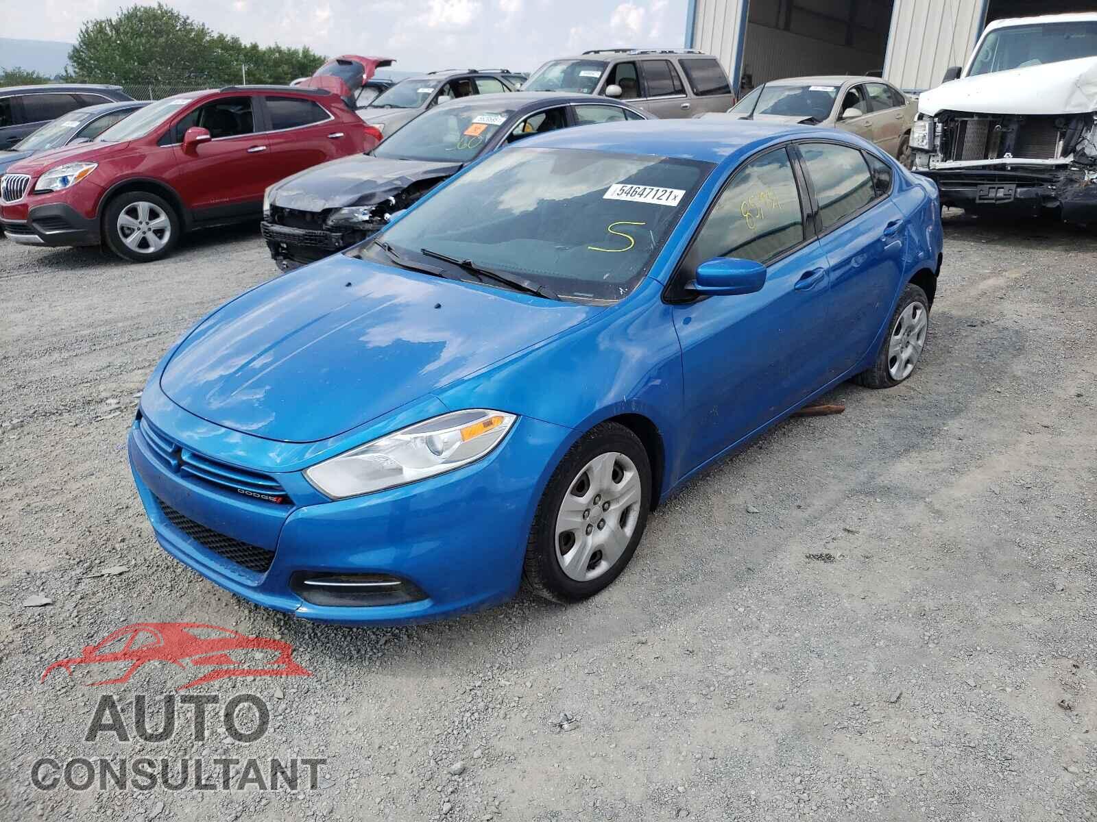 DODGE DART 2016 - 1C3CDFAA5GD504630