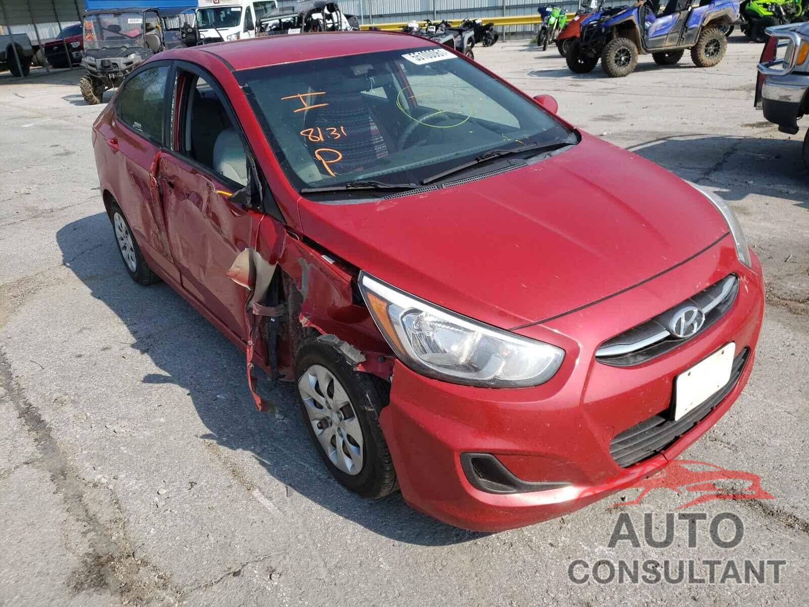 HYUNDAI ACCENT 2016 - KMHCT4AE9GU951561