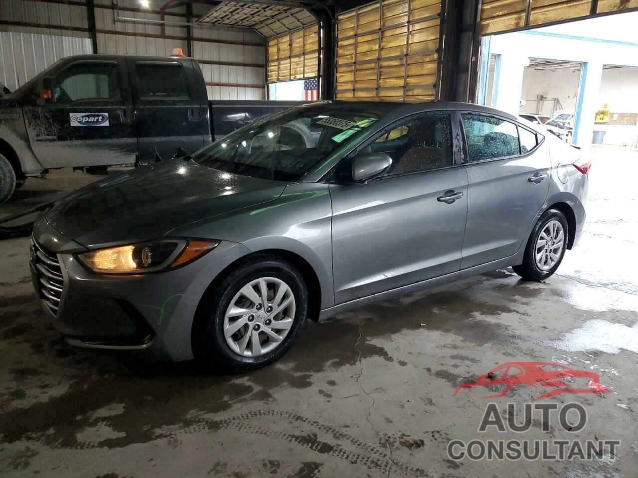 HYUNDAI ELANTRA 2017 - KMHD74LF3HU422705