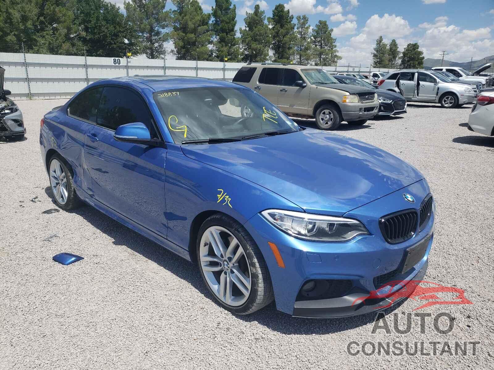 BMW 2 SERIES 2017 - WBA2H9C3XHV642409