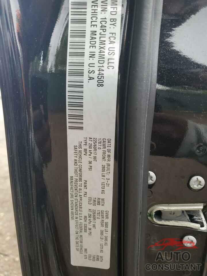 JEEP GRAND CHER 2021 - 1C4PJLMX4MD144508