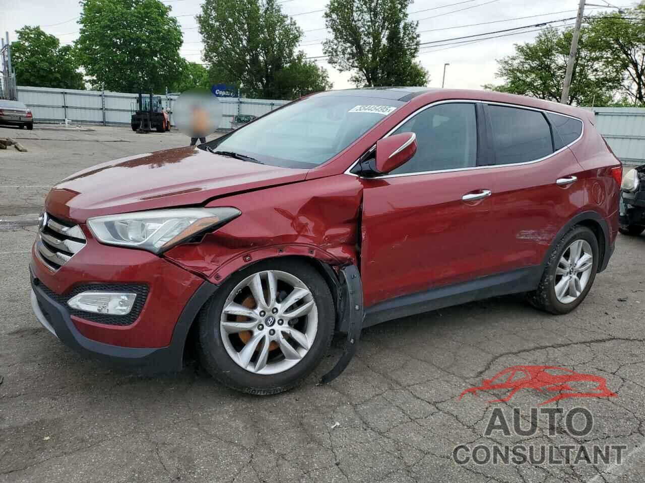 HYUNDAI SANTA FE 2013 - 5XYZWDLA3DG023662