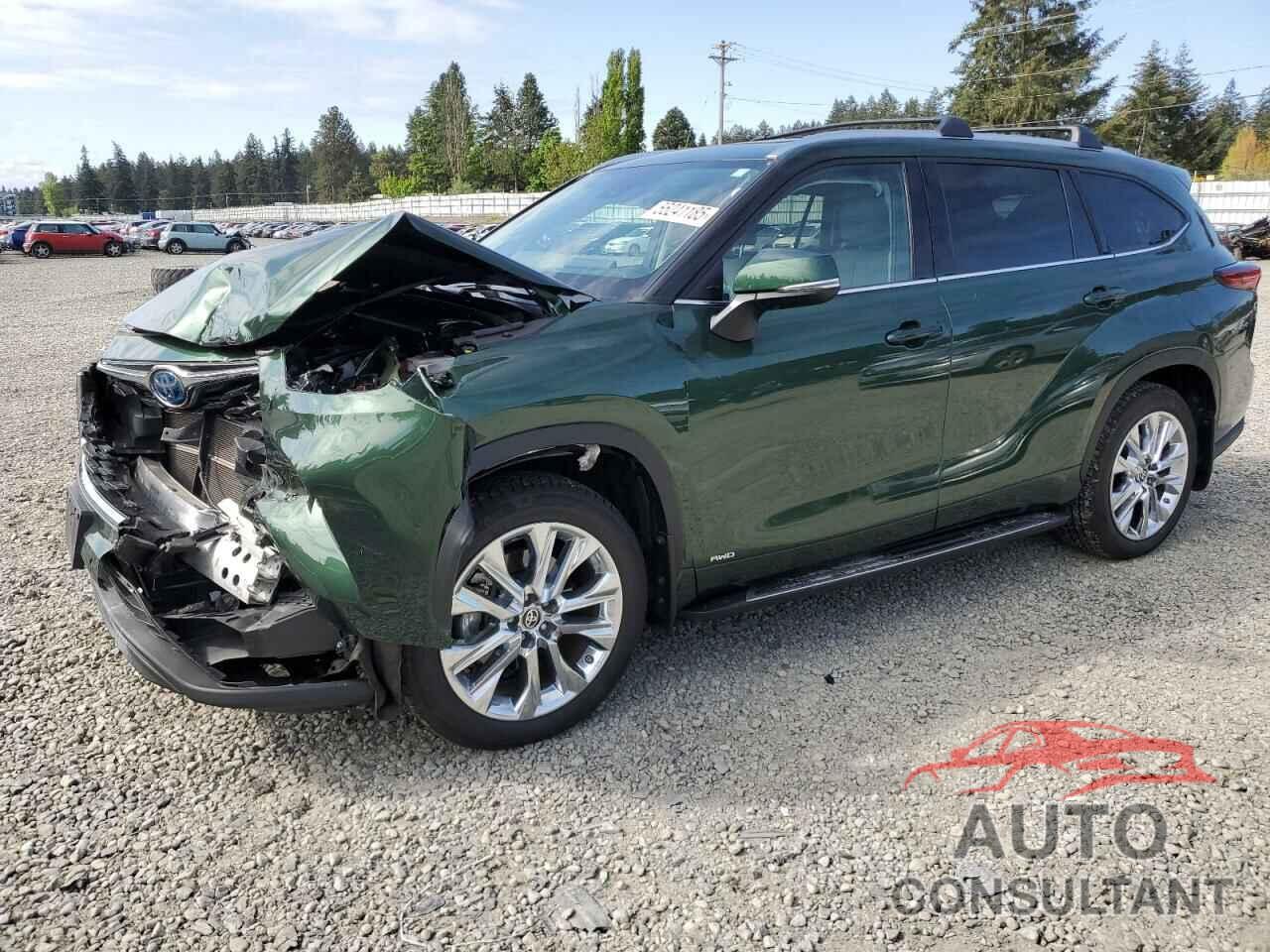 TOYOTA HIGHLANDER 2023 - 5TDXBRCH8PS573511