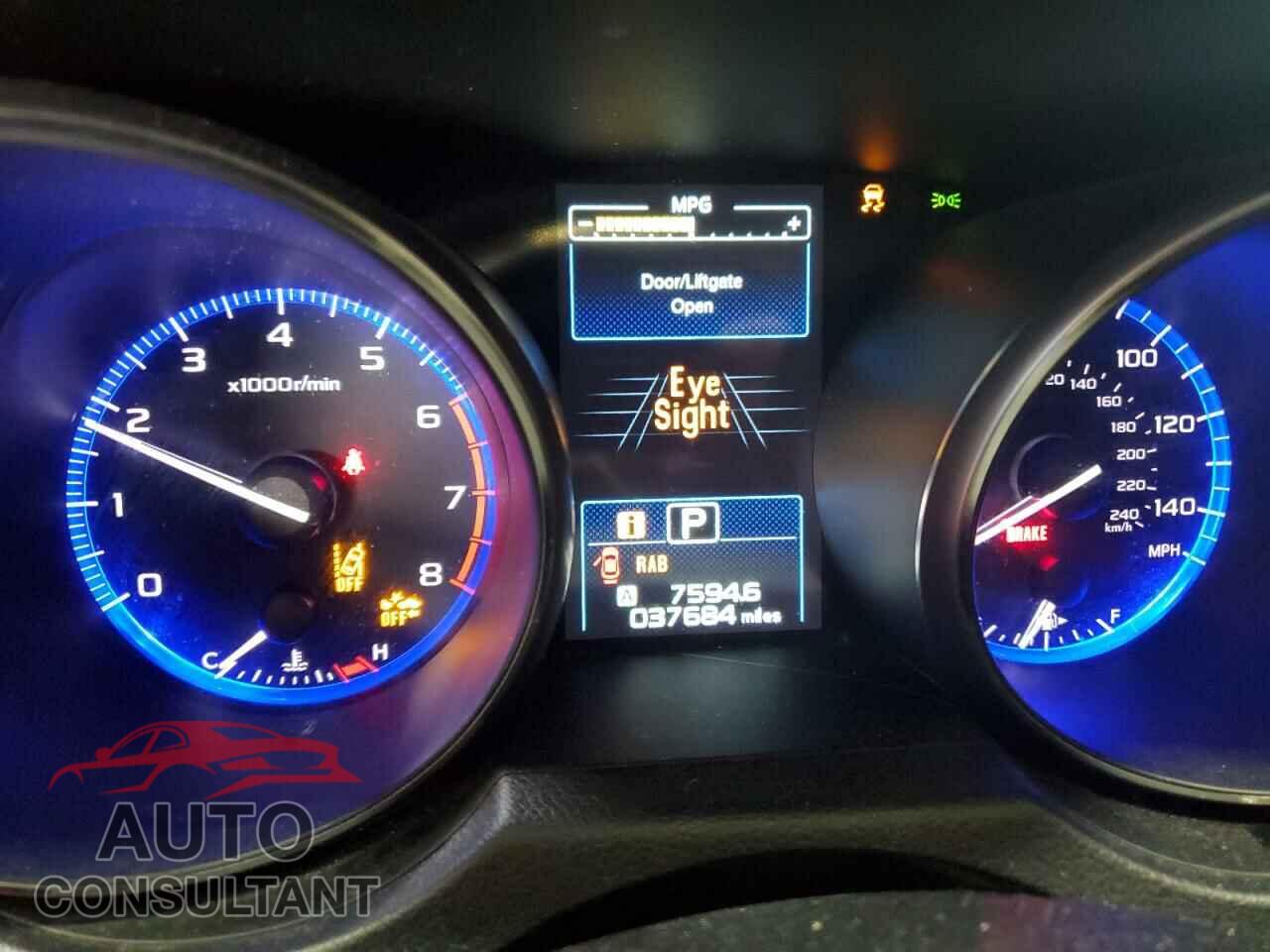 SUBARU OUTBACK 2019 - 4S4BSATC6K3390095