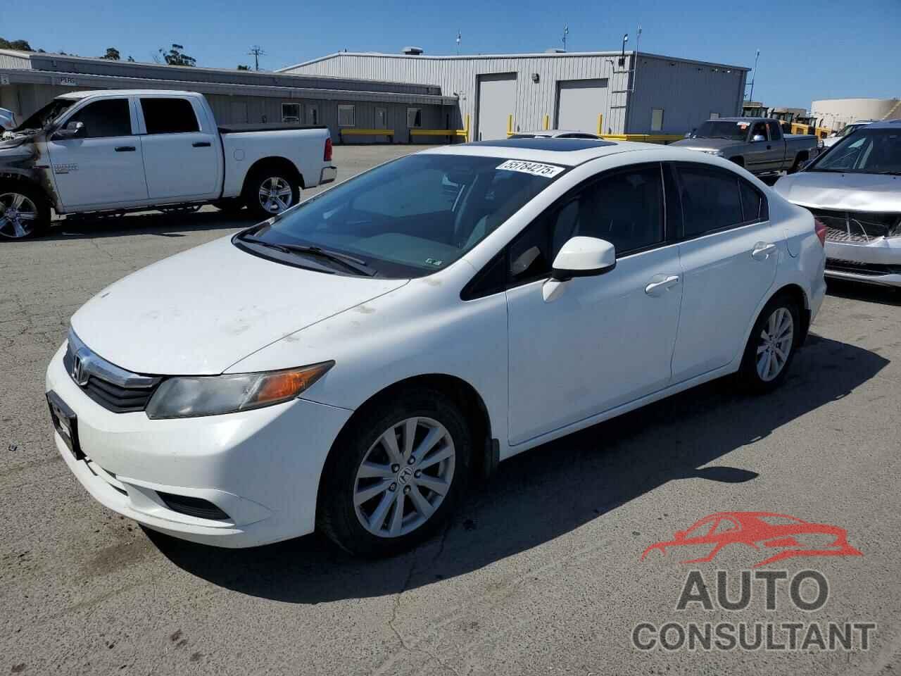 HONDA CIVIC 2012 - 19XFB2F95CE300067
