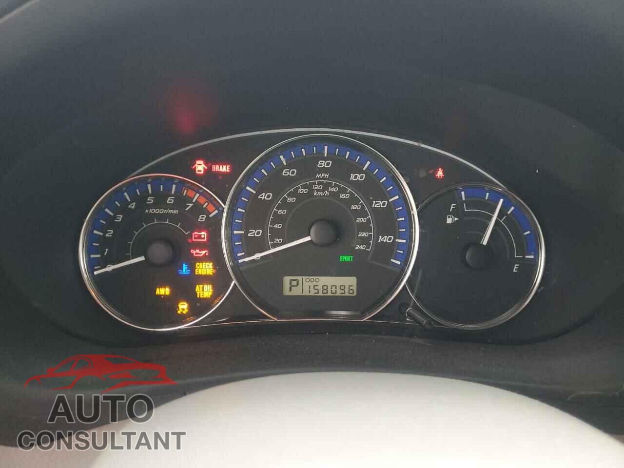 SUBARU FORESTER 2011 - JF2SHAECXBH740090