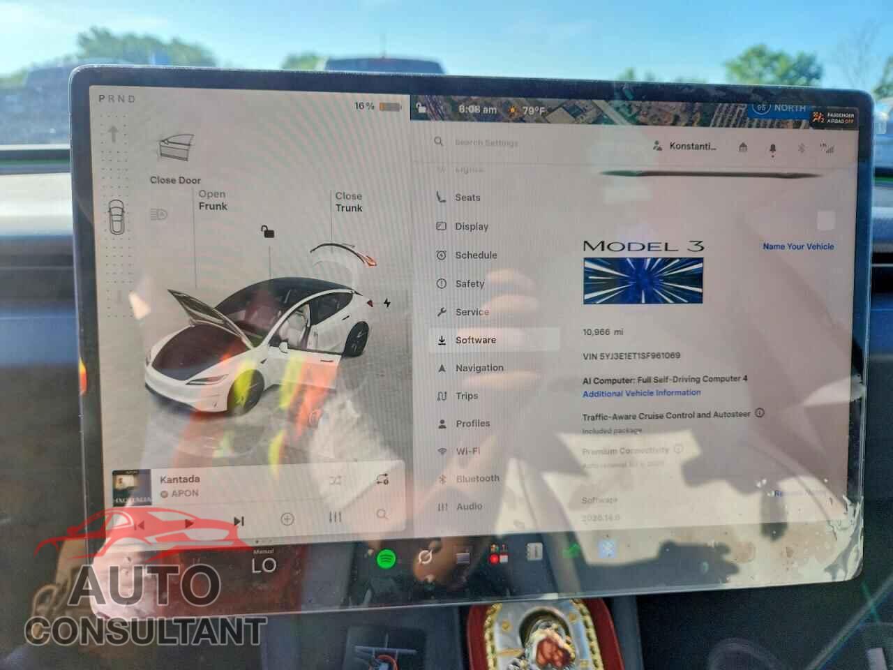 TESLA MODEL 3 2025 - 5YJ3E1ET1SF961069