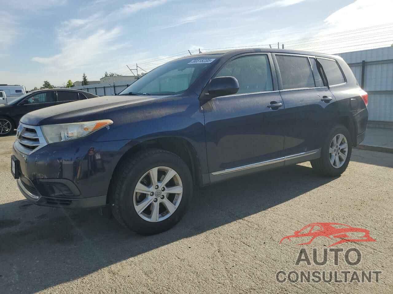 TOYOTA HIGHLANDER 2013 - 5TDZK3EH6DS098360