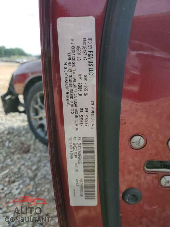 DODGE CHALLENGER 2017 - 2C3CDZGG9HH606112