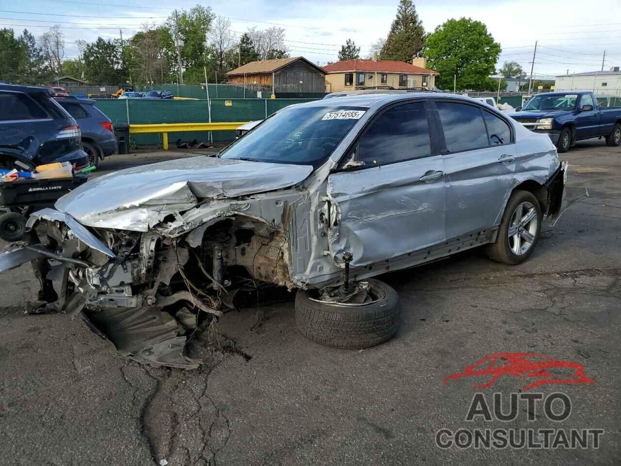 BMW 3 SERIES 2013 - WBA3B5G57DNS02085