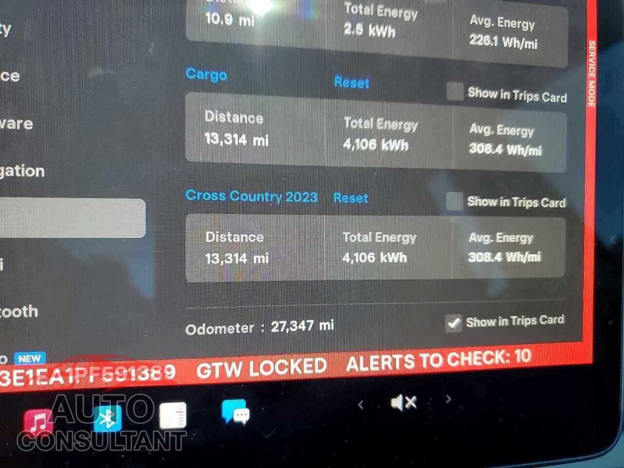 TESLA MODEL 3 2023 - 5YJ3E1EA1PF591389