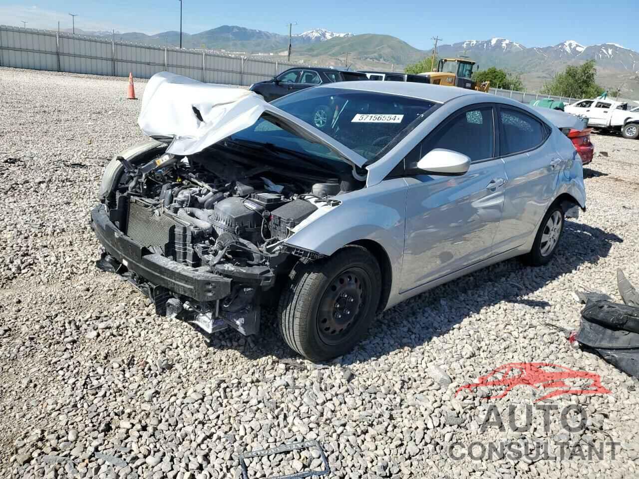 HYUNDAI ELANTRA 2016 - KMHDH4AE6GU543024