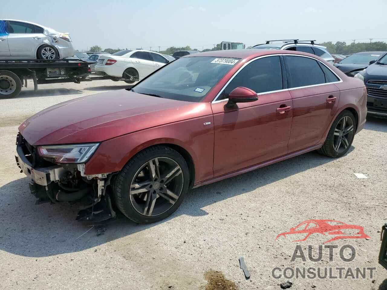 AUDI A4 2018 - WAULMAF43JA220694