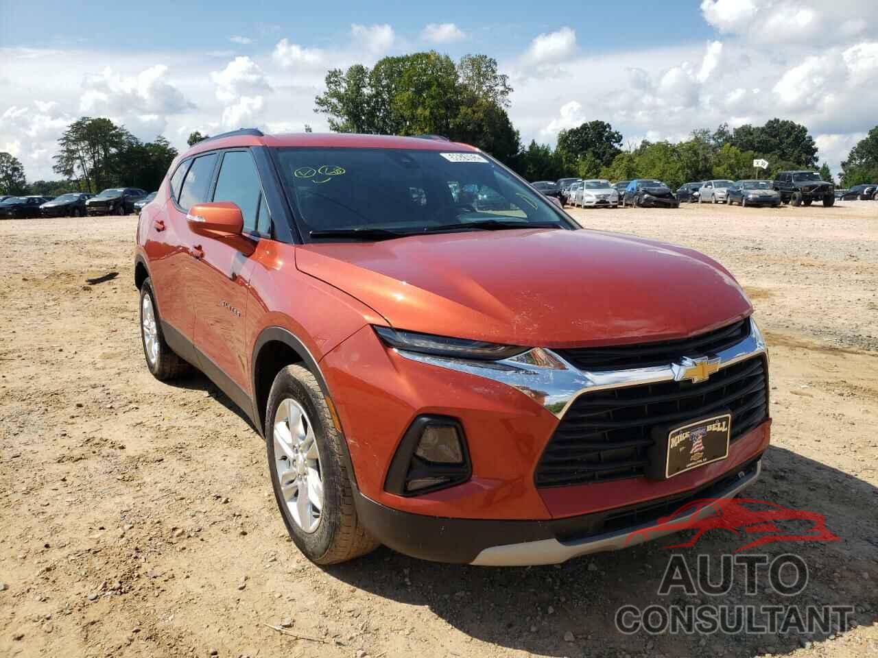 CHEVROLET BLAZER 2021 - 3GNKBCRS3MS542577