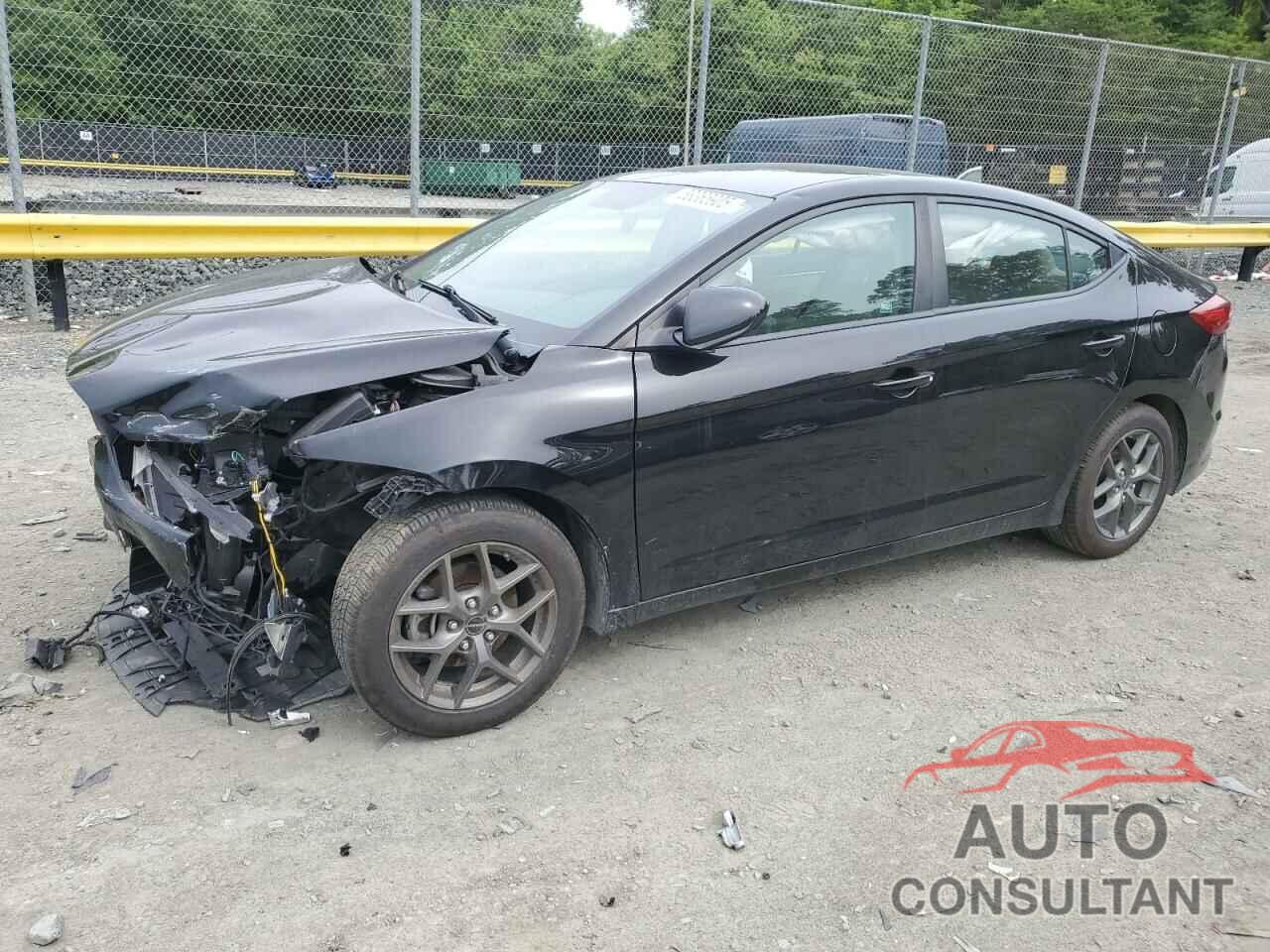 HYUNDAI ELANTRA 2018 - KMHD74LF8JU612294