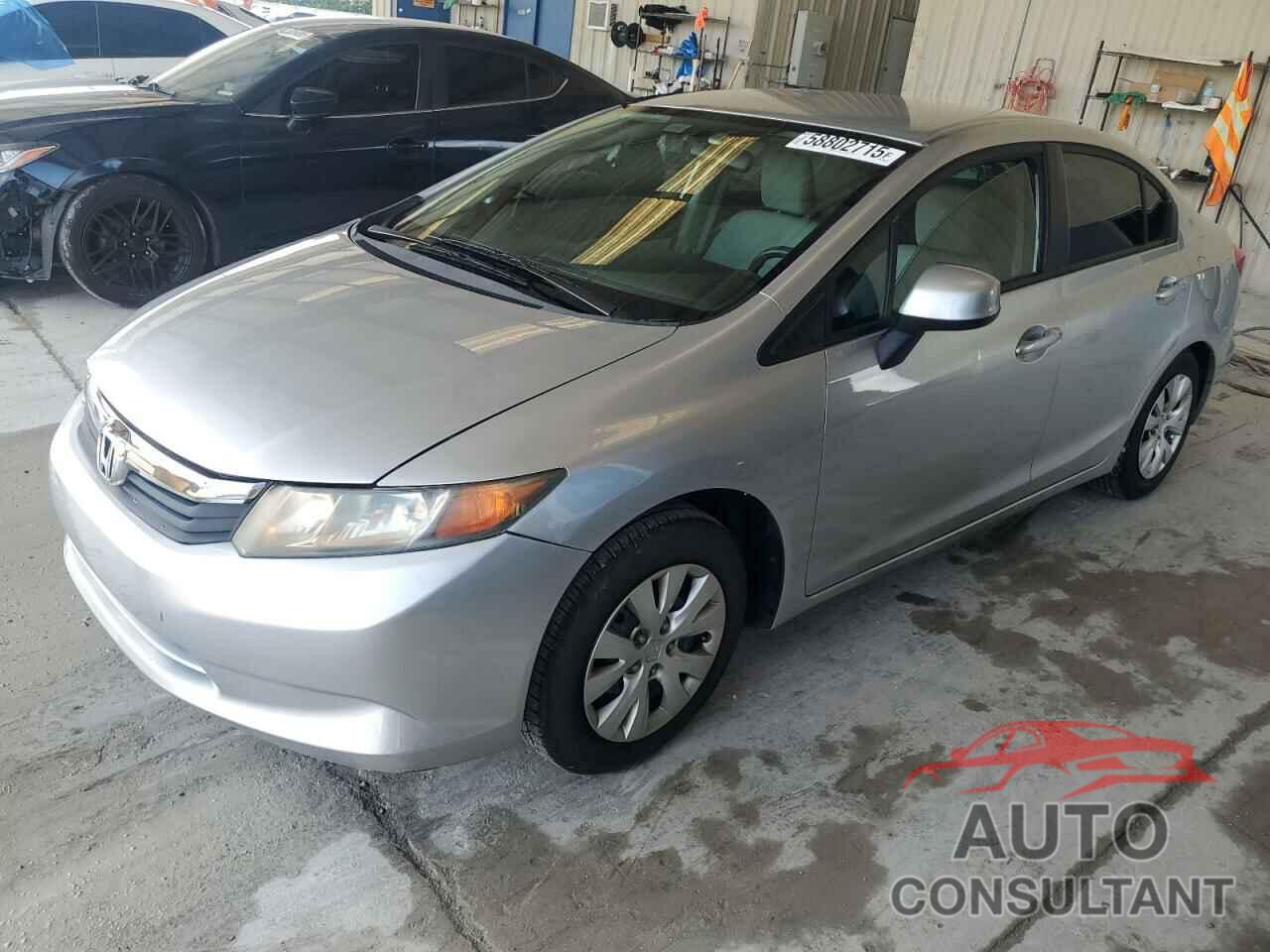 HONDA CIVIC 2012 - 19XFB2F50CE012762