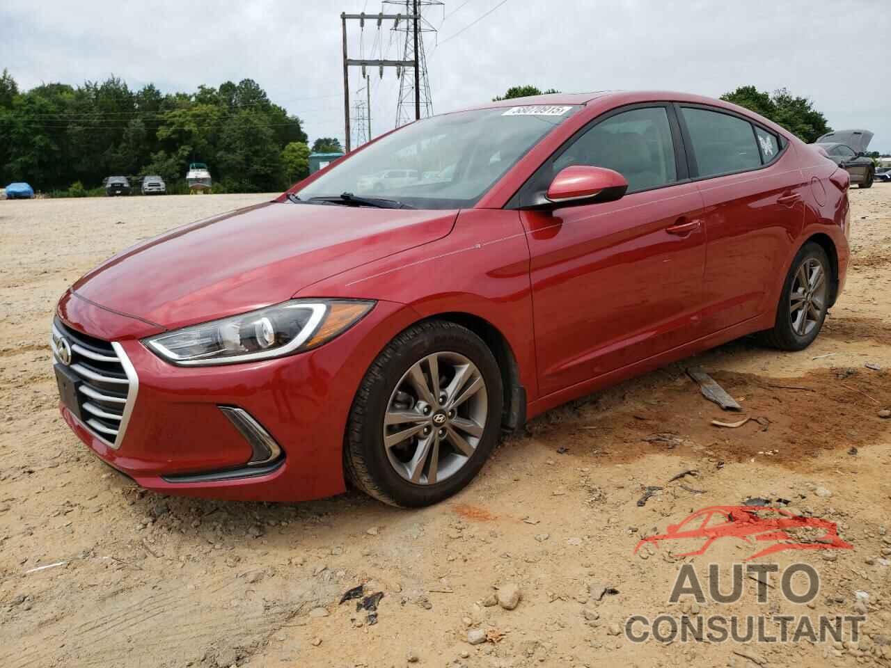HYUNDAI ELANTRA 2017 - 5NPD84LF5HH184707