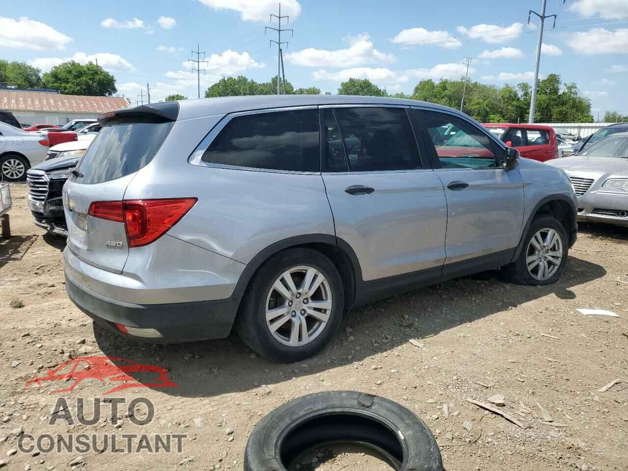 HONDA PILOT 2018 - 5FNYF6H16JB044704