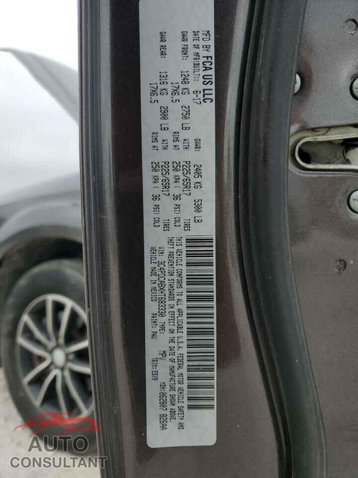 DODGE JOURNEY 2017 - 3C4PDCABXHT683330