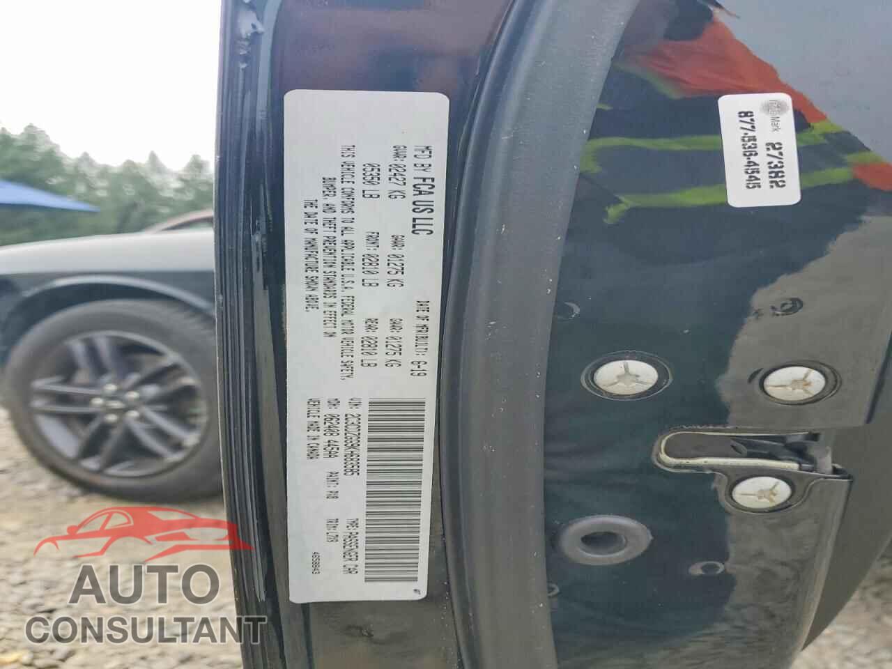 DODGE CHALLENGER 2019 - 2C3CDZGG9KH683585