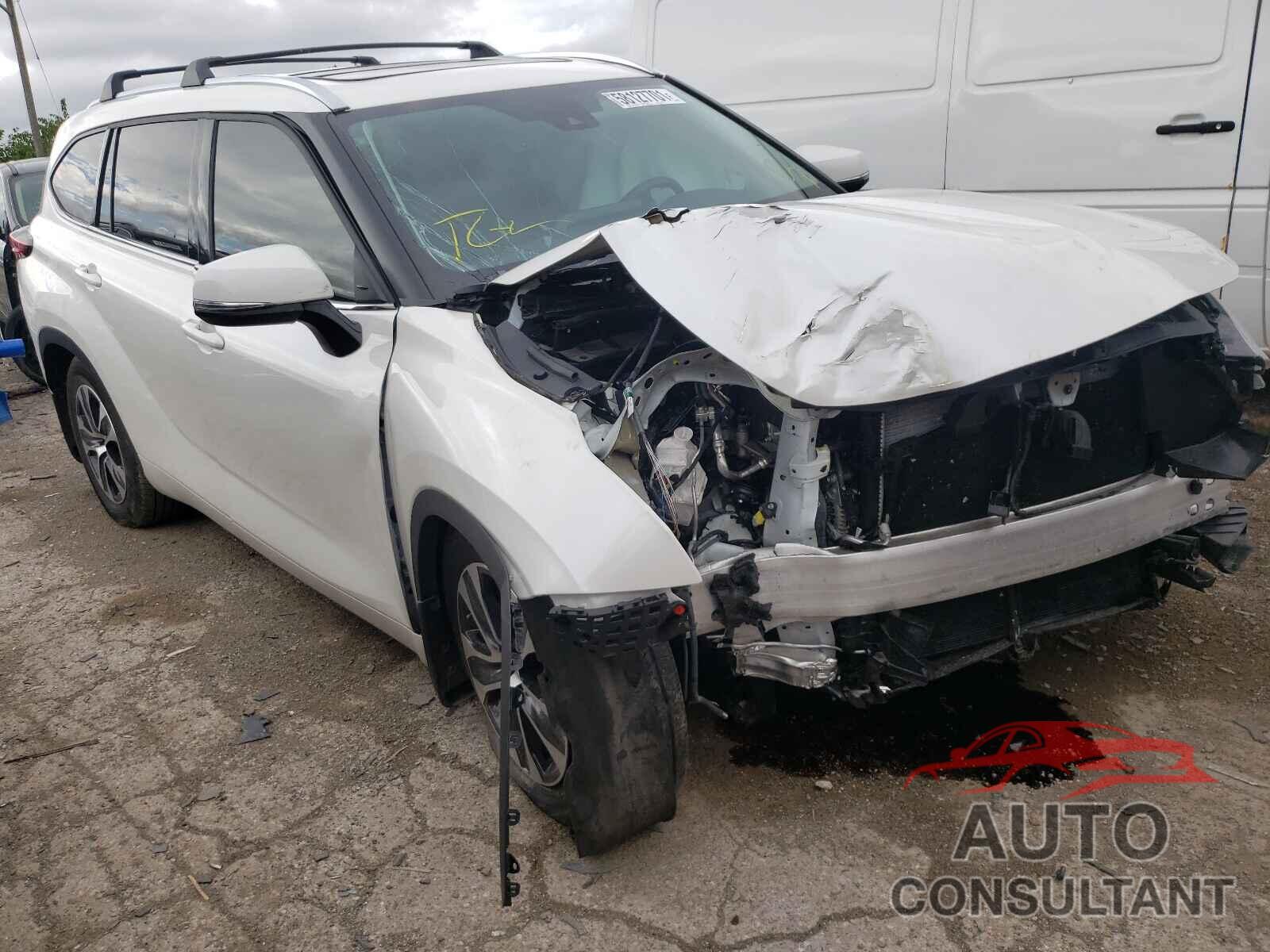TOYOTA HIGHLANDER 2020 - 5TDHZRBH4LS031320