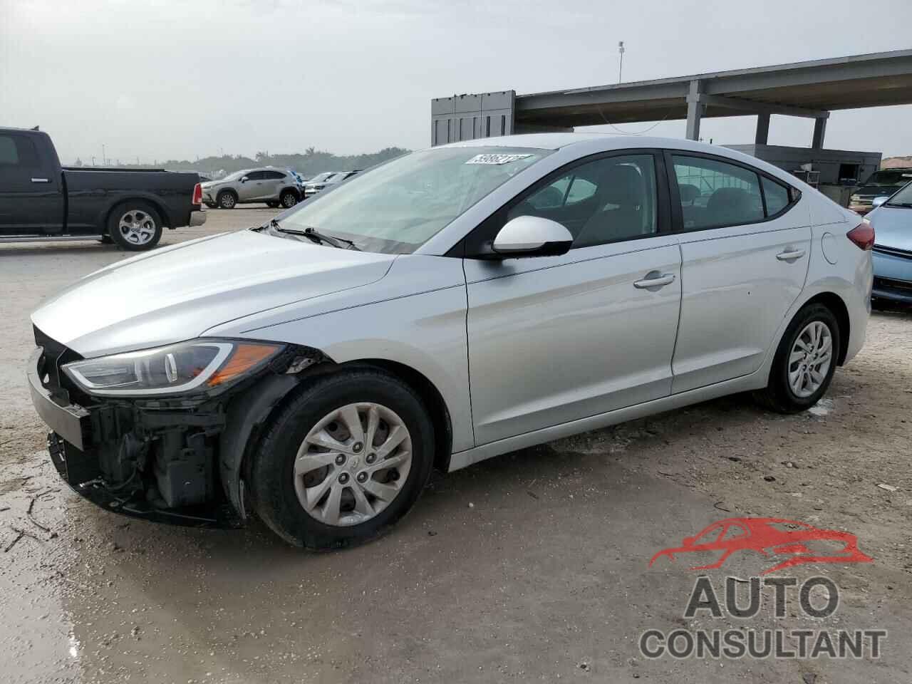 HYUNDAI ELANTRA 2017 - KMHD74LF4HU384840