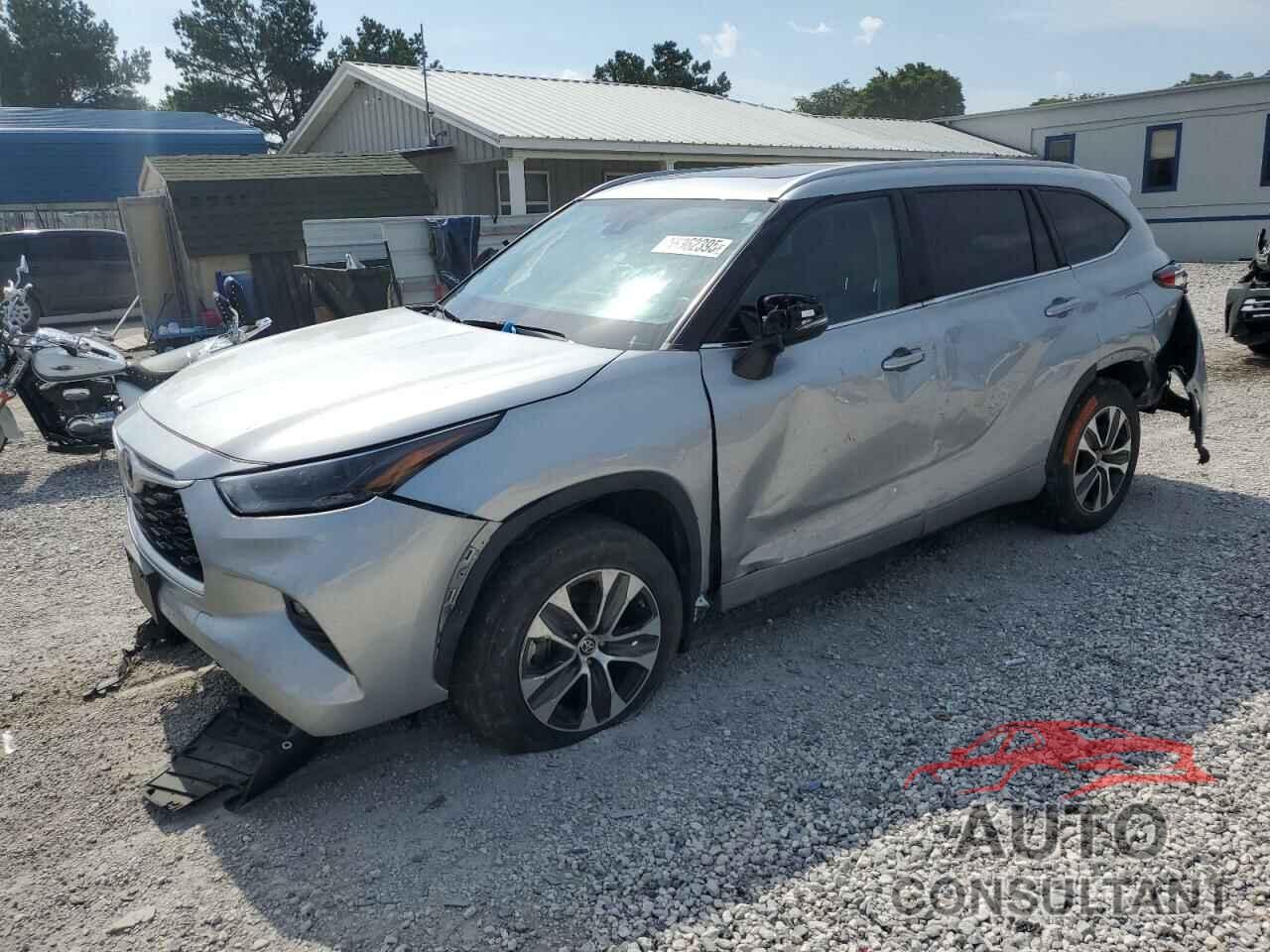 TOYOTA HIGHLANDER 2022 - 5TDGZRBH6NS201739