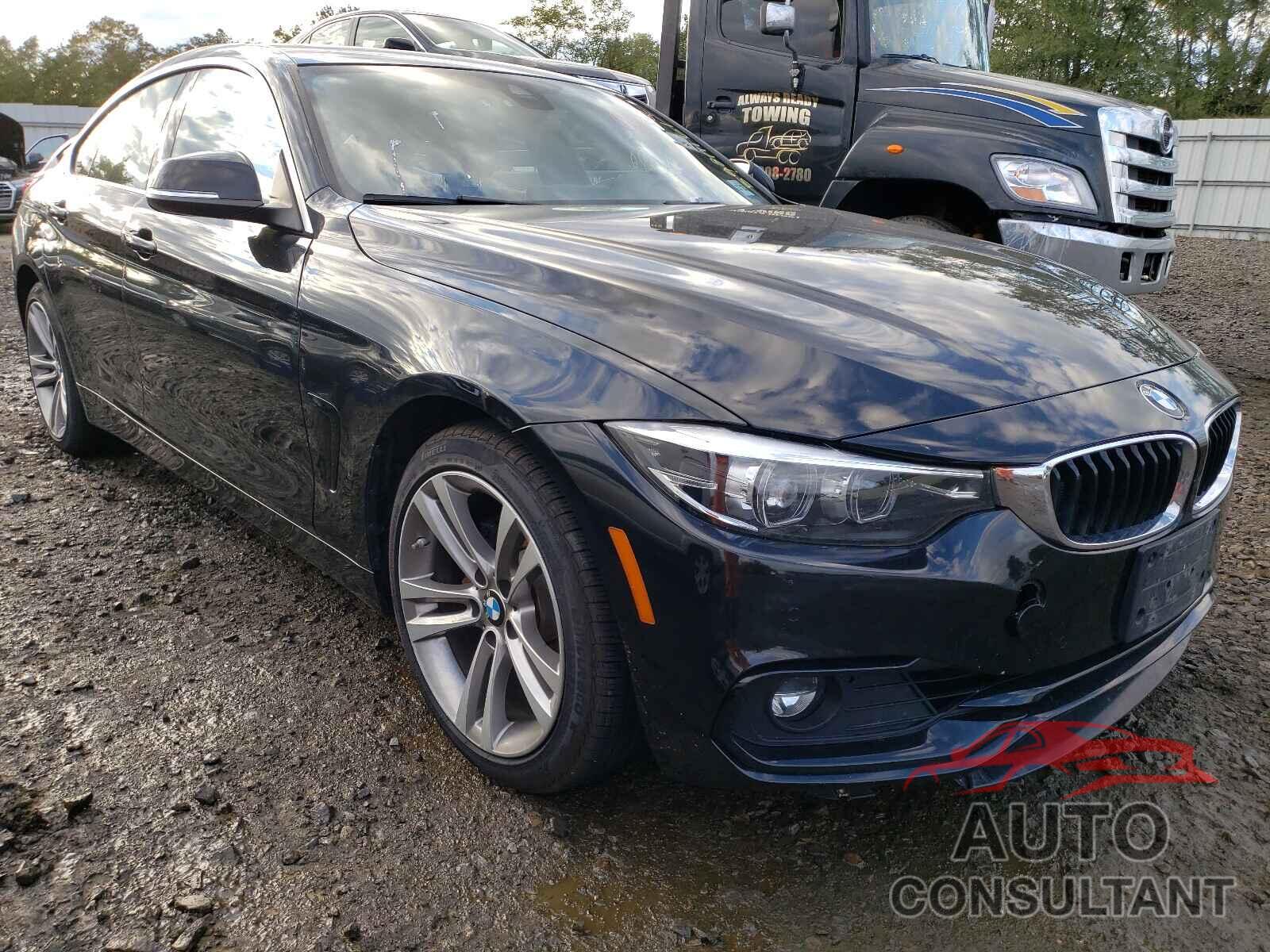 BMW 4 SERIES 2019 - WBA4J3C54KBL08011