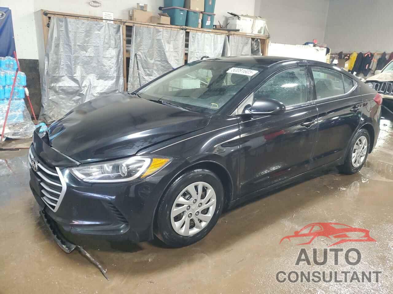 HYUNDAI ELANTRA 2018 - KMHD74LF8JU572086
