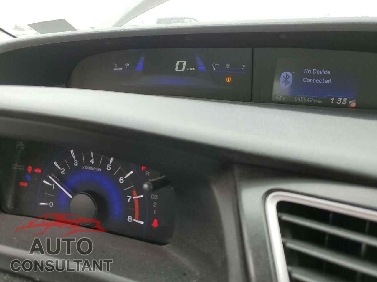 HONDA CIVIC 2013 - 2HGFB2F56DH524596