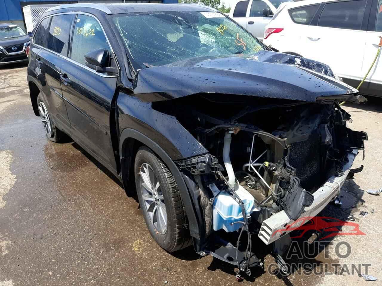 TOYOTA HIGHLANDER 2017 - 5TDJZRFH8HS368186