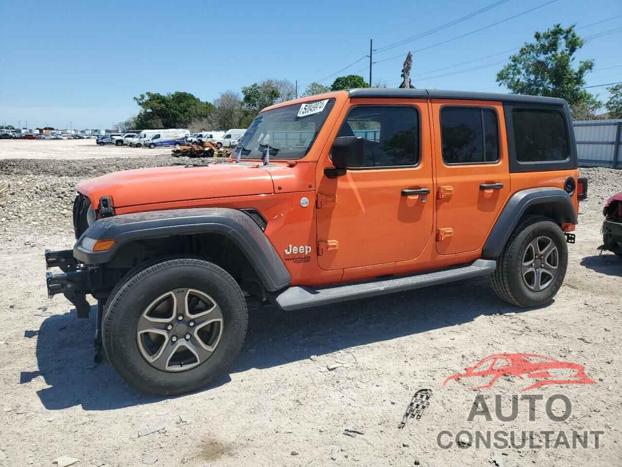 JEEP WRANGLER 2018 - 1C4HJXDG0JW242317