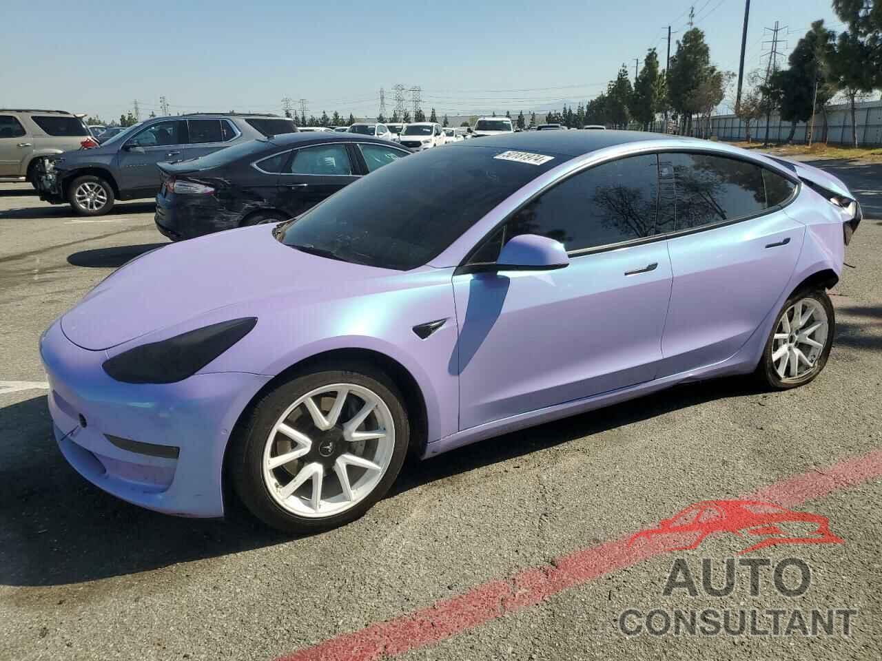 TESLA MODEL 3 2022 - 5YJ3E1EB6NF180558