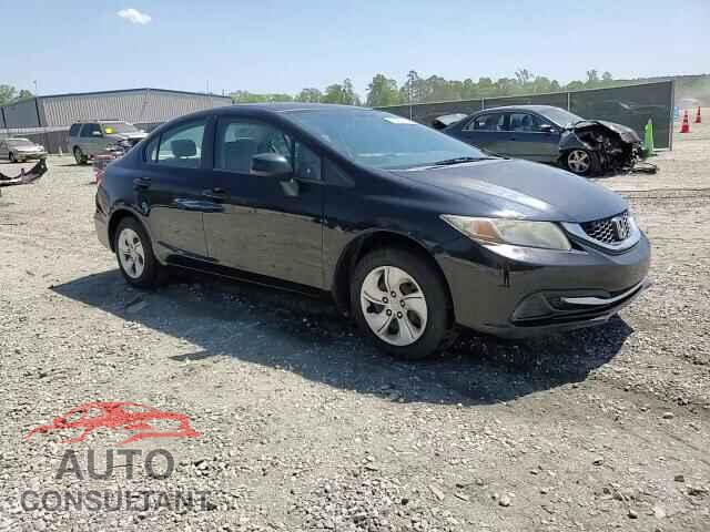 HONDA CIVIC 2013 - 19XFB2F57DE090070