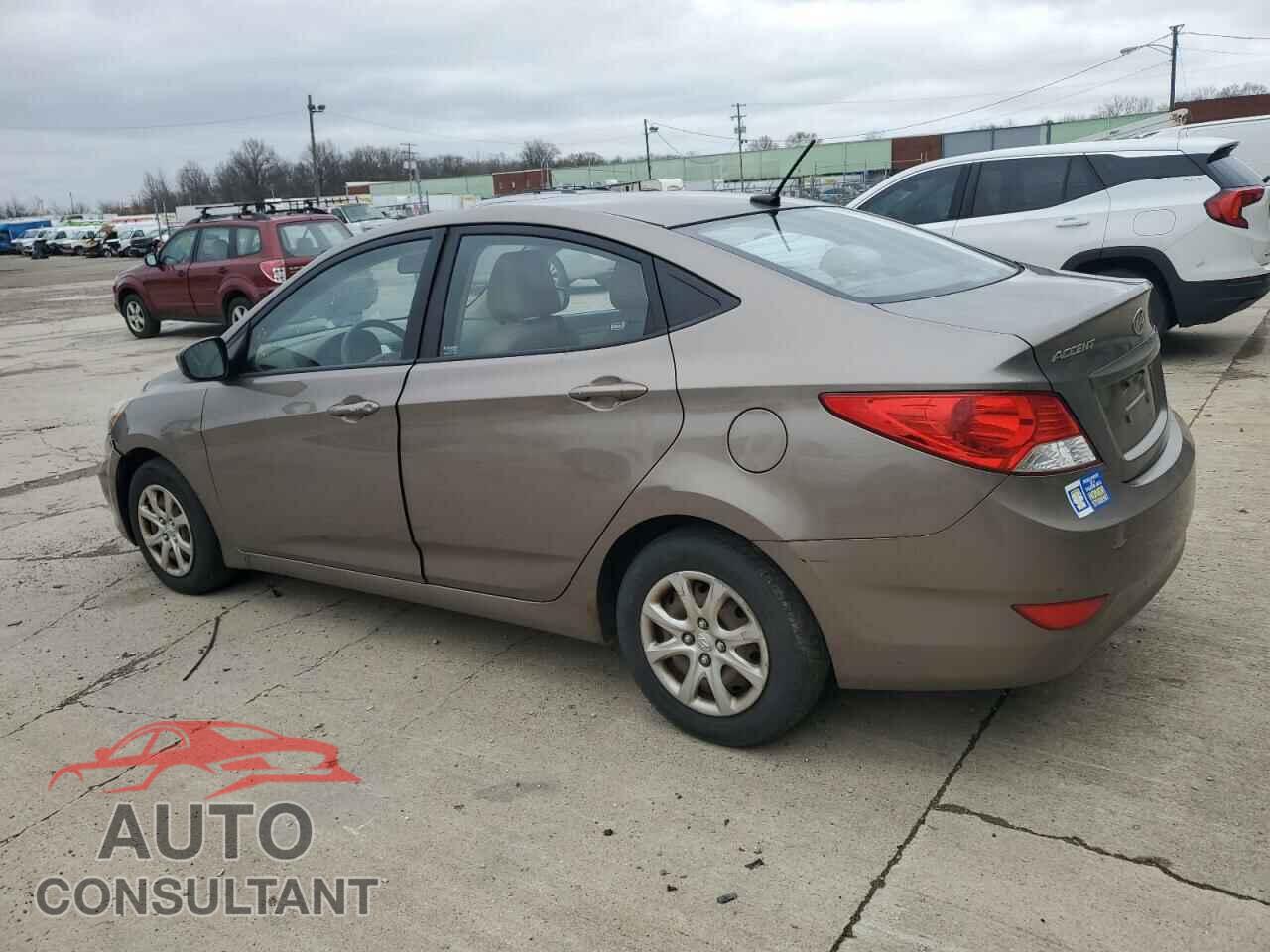 HYUNDAI ACCENT 2012 - KMHCT4AE6CU141041