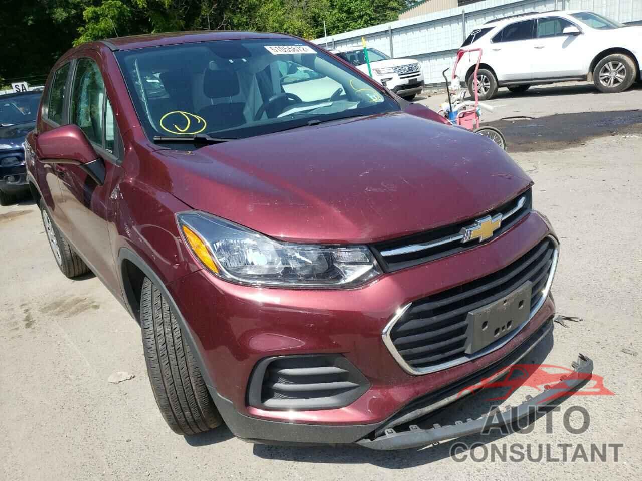 CHEVROLET TRAX 2017 - 3GNCJKSB3HL209629