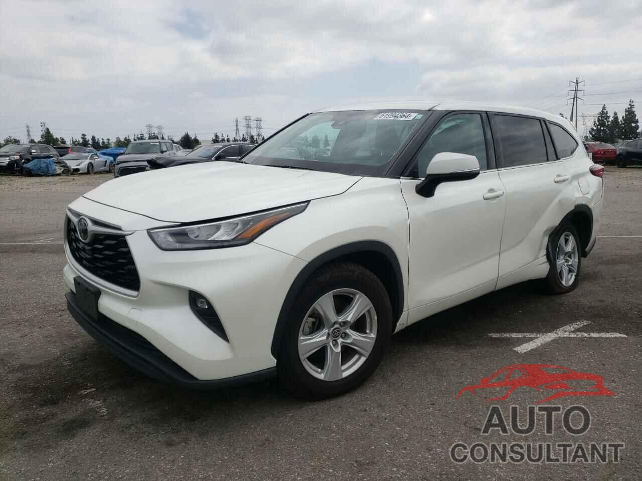 TOYOTA HIGHLANDER 2020 - 5TDZZRAH7LS019054